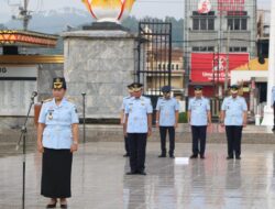 Kemenkumham Lampung dan Kepala Kantor Imigrasi Kelas I TPI Gelar Upacara TMP