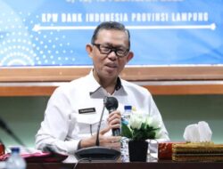 Sekdaprov Lampung Buka Forum Group Discussion Arah dan Strategi Transformasi Ekonomi Lampung 2025-2045