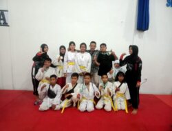 Ikut Kejuaraan Tingkat SD dan SMP, Atlit Judo Mesuji Sabet 1 Perak 5 Perunggu