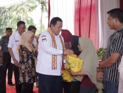 Gubernur Lampung Lepas Bantuan Pangan Beras Pemerintah Di Kabupaten Pringsewu