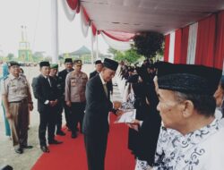 Pemkab Pringsewu Gelar Upacara Peringatan Hardiknas 2023 & Hari Otda Ke-27