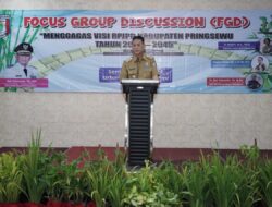 Pj.Bupati Pringsewu Buka FGD ‘Menggagas Visi & Misi RPJPD Pringsewu 2025-2045