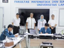 Mahasiswa Unila Ikuti Seleksi Wilayah ON MIPA PT 2023