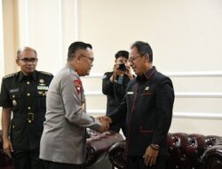 Mingrum Gumay Hadiri Pisah Sambut Kapolda Lampung