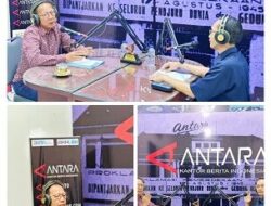 Ketua DPRD Lampung Ikuti Podcasting LKBN Antara