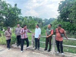 Ketua DPRD Lampung Tinjau Irigasi di Sukobinangun Lamteng