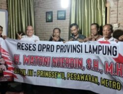 Wantoni Nurdin Serap Aspirasi Masyarakat Pesawaran