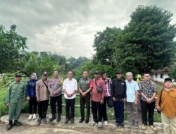 Mingrum Gumay Tinjau Irigasi di Sukobinangun