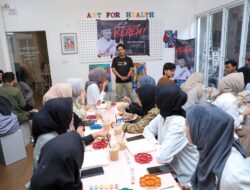 Crivisaya Ganjar Fasilitasi Milenial Lampung untuk Berekspresi Lewat Workshop Melukis