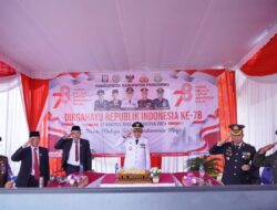 Pemkab Pringsewu Gelar Upacara Peringatan HUT Ke-78 Republik Indonesia