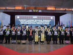 Unila Kukuhkan 11 Guru Besar