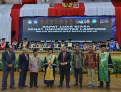 Unila Usung Tema “Unila Be Strong” pada Dies Natalis ke-58