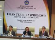 Pascasarjana Unila Gelar Ujian Terbuka Doktor Ilmu Lingkungan