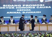 Gubernur Lampung Dianugerahi Gelar Doktor Kehormatan