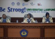 Rektor Lepas Kontingen Mahasiswa Lampung ke Pomnas XVIII
