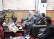 Rektor Unila Gelar Audiensi dengan Bupati Nanang