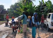 Pekon Gadingrejo Realisasikan Program Pembangunan Rabat Beton