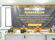 LPPM Unila Adakan Pembekalan KKN