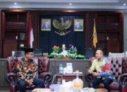 Audensi dengan PJ Gubernur, Ketua Bawaslu Lampung Beberkan Tahapan Pemilu