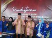 Adi Erlansyah – Hisbullah Paslon Bupati Pringsewu yang Pertama Daftar Ke KPU