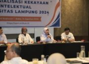 Sentra HKI LPPM Unila Gelar Pelatihan Komersialisasi Kekayaan Intelektual
