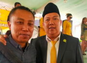 ETS Dilantik Jadi DPRD Lampung Disambut Para Simpatisan