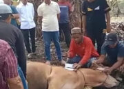 Anggota DPRD Lampung Berkurban di Kampung Halaman Gedung Aji Tulangbawang
