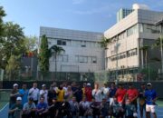 Tingkatkan Silaturahmi dan Sinergitas, Pj Gubernur Samsudin dan Jajaran Pemprov Olahraga Tenis Bersama Jajaran Kemenpora RI