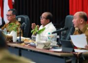 Pj. Gubernur Lampung Pimpin Rapat Persiapan Asistensi Evaluasi Kinerja Semester Pertama