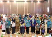 Pj.Ketua TP PKK Provinsi Lampung Buka Bimtek Edukasi Pengolahan Makanan Pendamping ASI