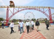 Pj. Gubernur Lampung Tinjau Progres Pembangunan Kawasan Bakauheni Harbour City