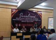 KPU Pringsewu Sosialisasi Penyebaran Informasi Pilkada Serentak 2024 Kepada Puluhan Wartawan