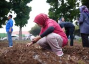 Lomba Menanam Sayuran Meriahkan HUT ke-25 DWP dan Hari Ibu ke-96