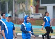 Jalan Sehat dan Donor Darah Meriahkan Dies Natalis ke-35 FMIPA Unila