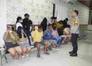 Razia Gabungan Jelang Ramadan, Polres Pringsewu Amankan Dua Pengguna Narkoba dan 13 Pelaku Prostitusi