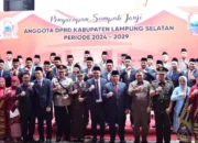 50 Anggota DPRD Lamsel Hasil Pemilu 2024 Resmi Dilantik