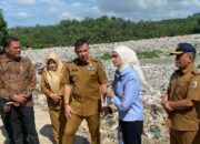 Tinjau Lokasi Terdampak Bencana Pasca  Hujan Deras, Bupati Pesawaran Gencarkan Upaya  Penanganan Pasca Banjir dan Normalisasi Sungai