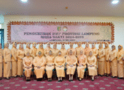 DWP Provinsi Lampung Dikukuhkan, Siap Wujudkan Perempuan “Sehat dan Berdaya” Dinas Kominfotik Provinsi Lampung