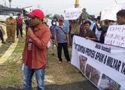 Ratusan Massa Geruduk Kejari Pesawaran, Desak Usut Proyek SPAM Rp8,2 M yang Mangkrak