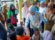 Tim Pembina Posyandu Lampung Salurkan Bantuan Susu, Dukung Gerakan Nasional Cegah Stunting