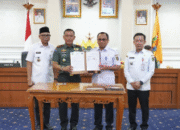 Pemerintah Provinsi Lampung Perkuat Sinergi Daerah Lewat Penandatanganan NPHD 2026