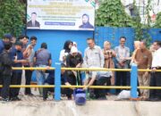 FT Tebar Benih Ikan serta Tanam Oyong dan Pare di Embung Teknik