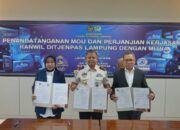 Unila dan Ditjenpas Lampung Teken MoU, Luncurkan Tiga Program Inovasi